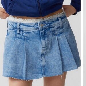 Urban outfitters pleated skort